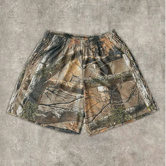 UNISEX CAMO SHORTS